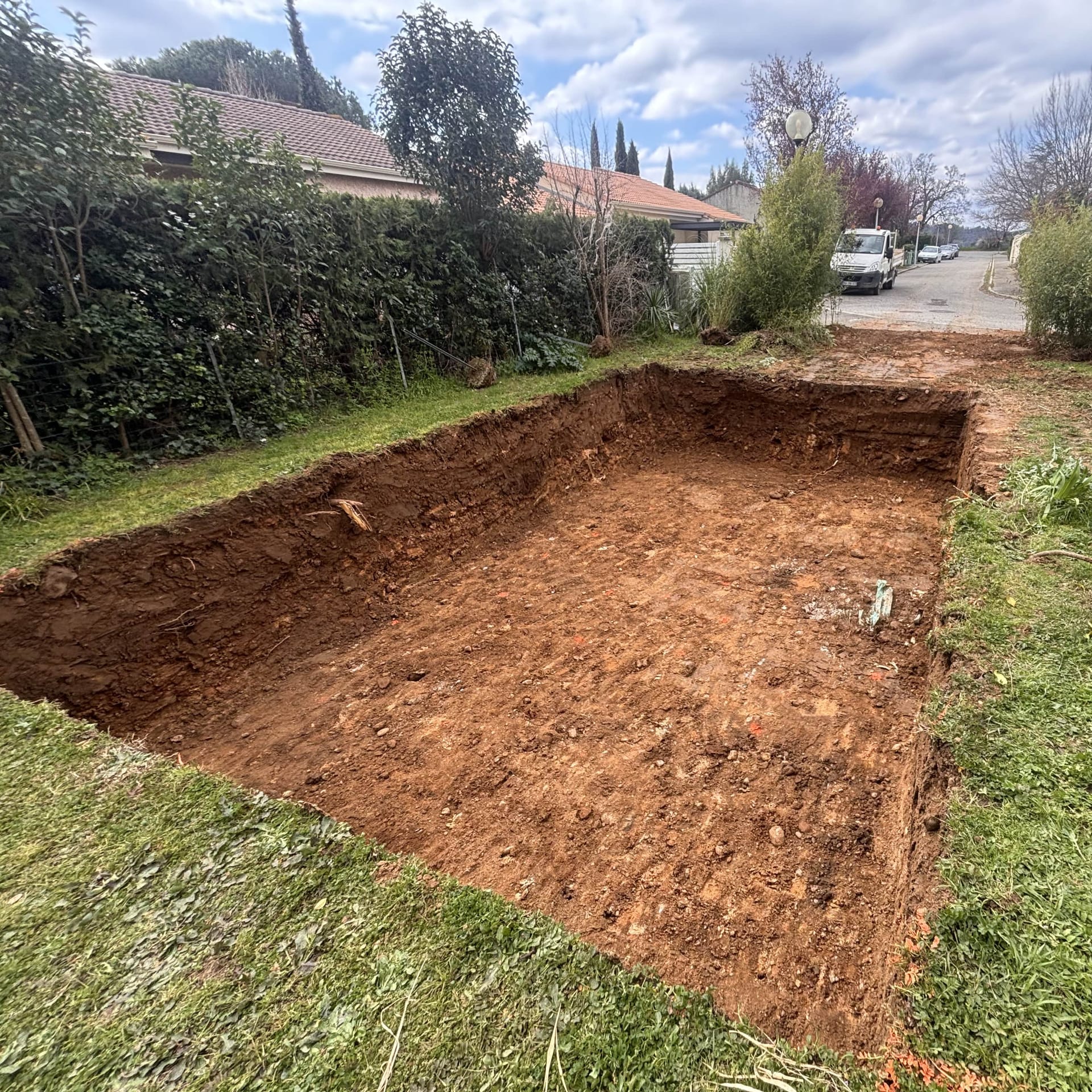 Terrassement terrain en pente